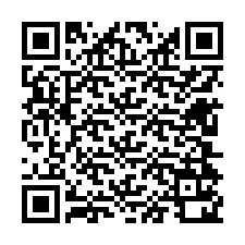 QR-koodi puhelinnumerolle +12604120466