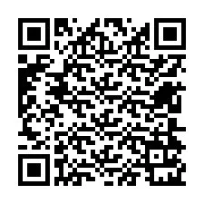 QR Code สำหรับหมายเลขโทรศัพท์ +12604121447