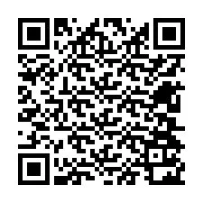 Codice QR per il numero di telefono +12604122373