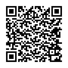 QR Code สำหรับหมายเลขโทรศัพท์ +12604122996