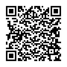 QR-Code für Telefonnummer +12604124652