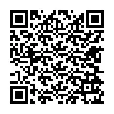 QR-код для номера телефона +12604125836