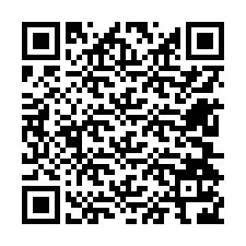 QR kód a telefonszámhoz +12604126737