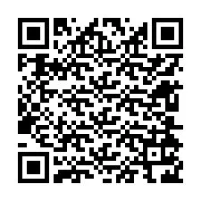 QR kód a telefonszámhoz +12604126894