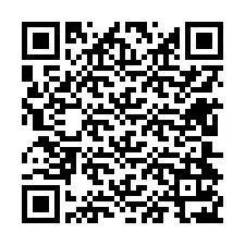 QR-koodi puhelinnumerolle +12604127246