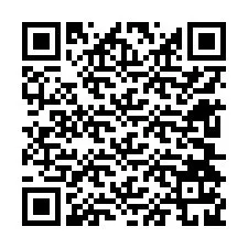 Código QR para número de telefone +12604129734