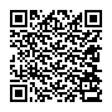 Código QR para número de telefone +12604133738