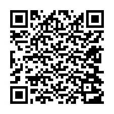 Código QR para número de telefone +12604203339