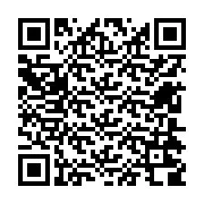 QR kód a telefonszámhoz +12604208857