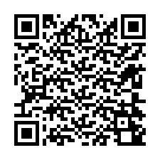 Codice QR per il numero di telefono +12604240401
