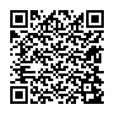 Código QR para número de telefone +12604243195