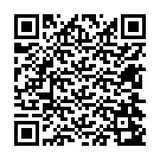 電話番号のQRコード +12604243583