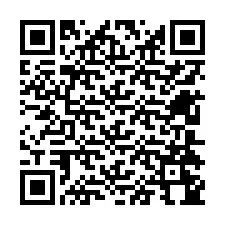 Código QR para número de teléfono +12604244953