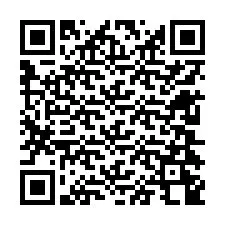 QR код за телефонен номер +12604248178