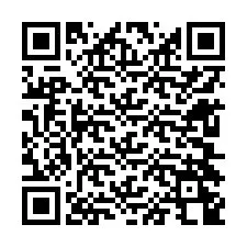 Codice QR per il numero di telefono +12604248634