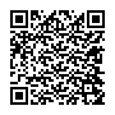 Kode QR untuk nomor Telepon +12604255668