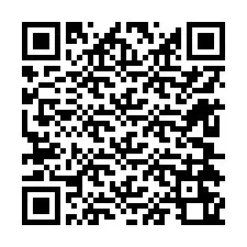 QR Code สำหรับหมายเลขโทรศัพท์ +12604260831