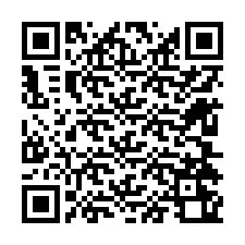 QR kód a telefonszámhoz +12604260921