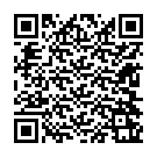 Kod QR dla numeru telefonu +12604261635