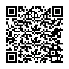 QR Code สำหรับหมายเลขโทรศัพท์ +12604262097