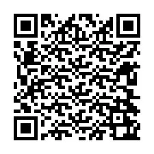 QR код за телефонен номер +12604262220