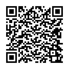 Kod QR dla numeru telefonu +12604262266