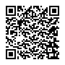 Kode QR untuk nomor Telepon +12604263519