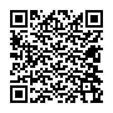 Código QR para número de telefone +12604264373