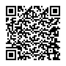 QR Code for Phone number +12604266358