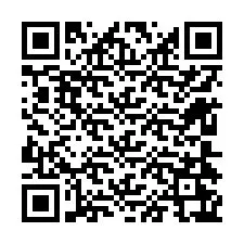 Kode QR untuk nomor Telepon +12604267111