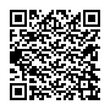 Kod QR dla numeru telefonu +12604267261