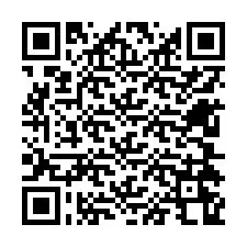 QR-code voor telefoonnummer +12604268823