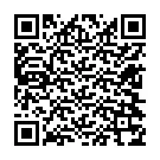 Codice QR per il numero di telefono +12604374239