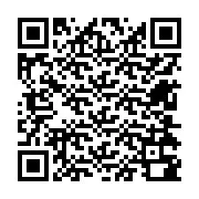 QR код за телефонен номер +12604380897