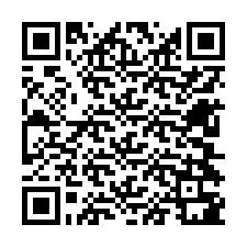 QR Code for Phone number +12604381233