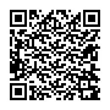 Código QR para número de teléfono +12604381605