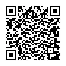 Código QR para número de teléfono +12604383142