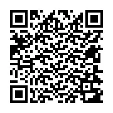 Kode QR untuk nomor Telepon +12604383143