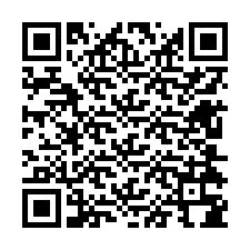 QR-code voor telefoonnummer +12604384896