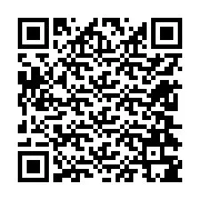 QR-code voor telefoonnummer +12604385579