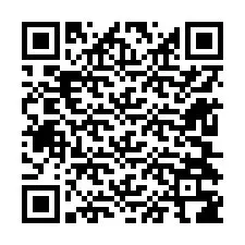 Código QR para número de teléfono +12604386335