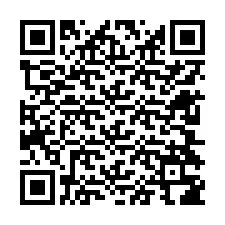 QR Code for Phone number +12604386628