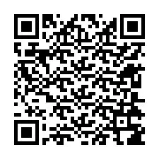 QR код за телефонен номер +12604386854