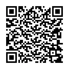 Kode QR untuk nomor Telepon +12604387404