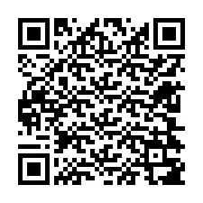 QR-koodi puhelinnumerolle +12604387429