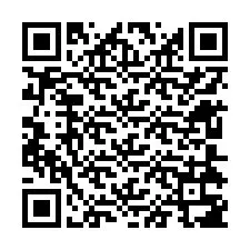 Kode QR untuk nomor Telepon +12604387814