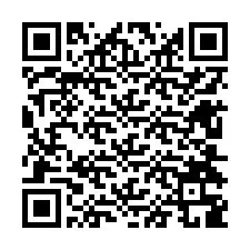 Código QR para número de teléfono +12604389792