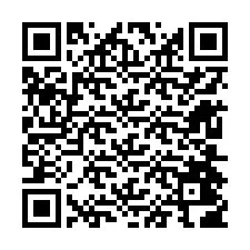 Código QR para número de teléfono +12604406795