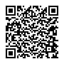 QR kód a telefonszámhoz +12604424070