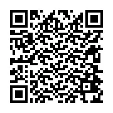 Código QR para número de teléfono +12604424160